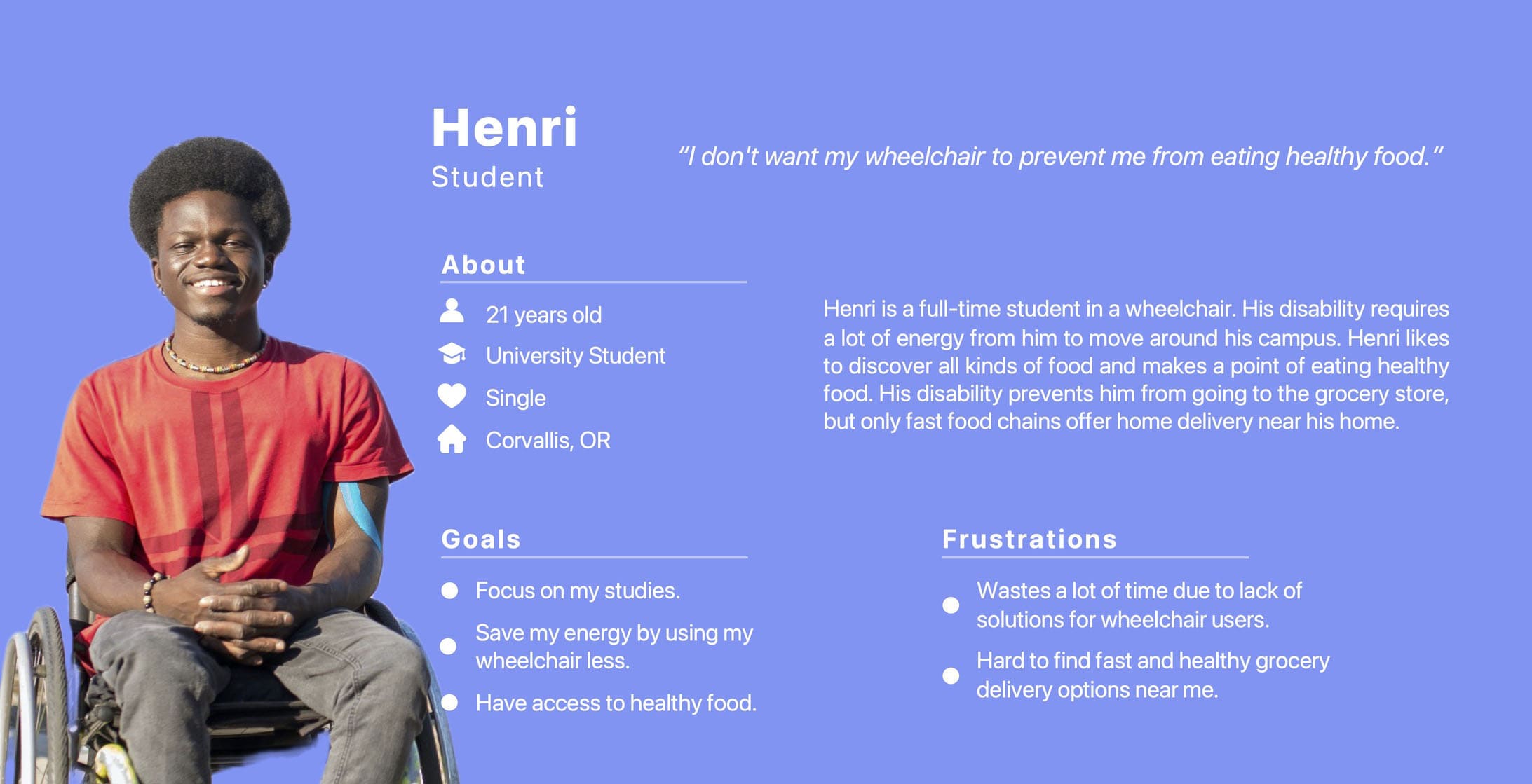 Persona: Henri